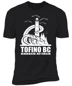Alternative view of Tofino Kraken Attack WHITE Premium Short Sleeve T-Shirt