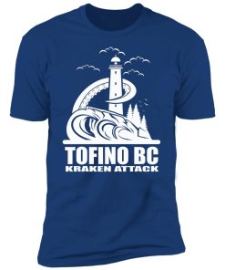 Tofino Kraken Attack WHITE Premium Short Sleeve T-Shirt