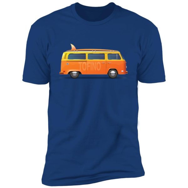 Tofino BC surf_bus Premium Short Sleeve T-Shirt - Image 11