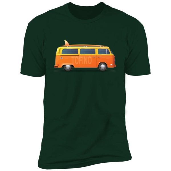 Tofino BC surf_bus Premium Short Sleeve T-Shirt - Image 6