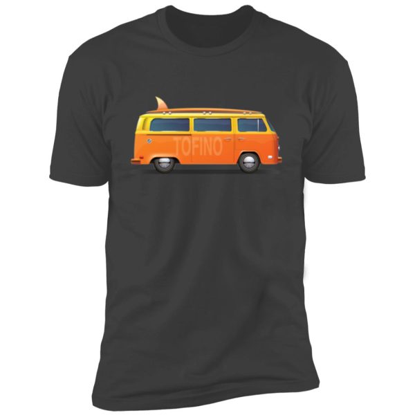 Tofino BC surf_bus Premium Short Sleeve T-Shirt - Image 7