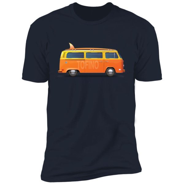 Tofino BC surf_bus Premium Short Sleeve T-Shirt - Image 9