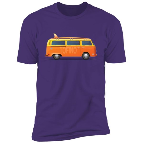 Tofino BC surf_bus Premium Short Sleeve T-Shirt - Image 10