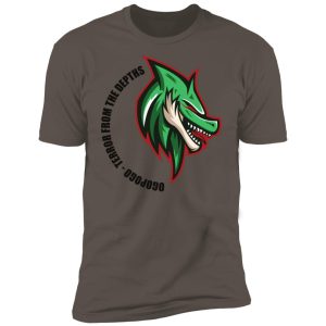 Alternative view of Kelowna BC ogopogo  Premium Short Sleeve T-Shirt