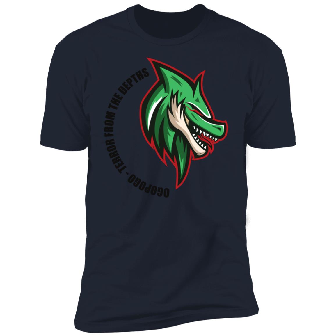 Kelowna BC ogopogo Premium Short Sleeve T-Shirt - Image 11