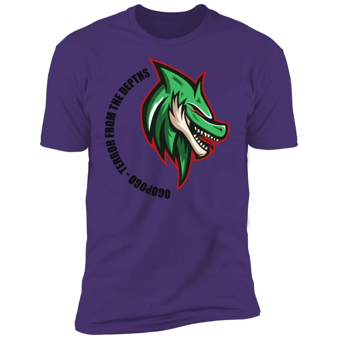 Kelowna BC ogopogo Premium Short Sleeve T-Shirt - Image 13