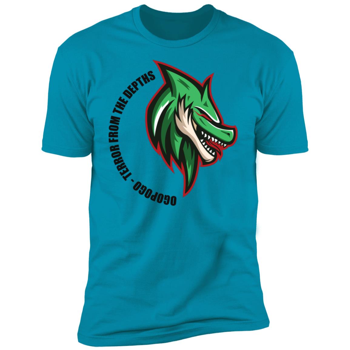 Kelowna BC ogopogo Premium Short Sleeve T-Shirt - Image 14