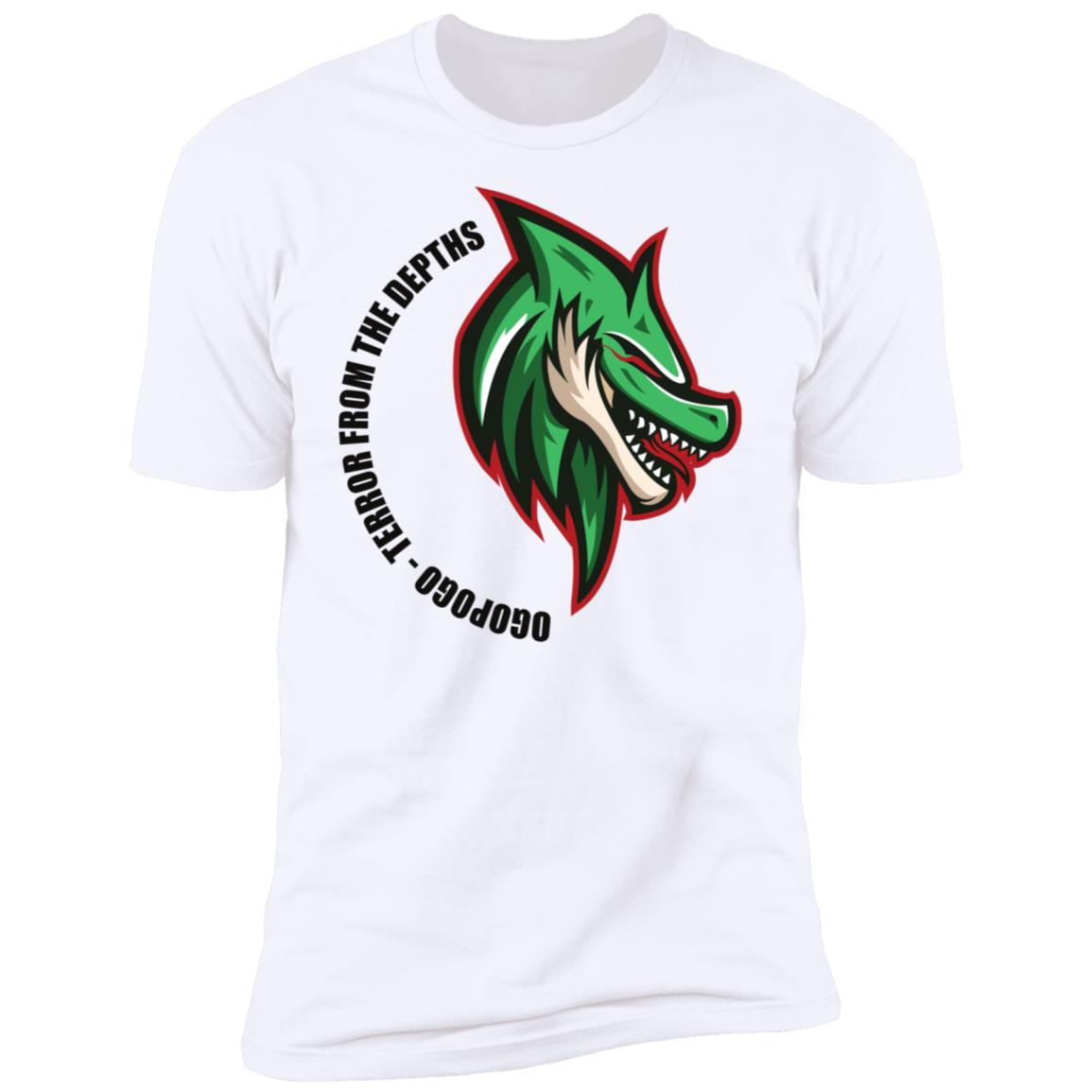 Kelowna BC ogopogo Premium Short Sleeve T-Shirt - Image 3
