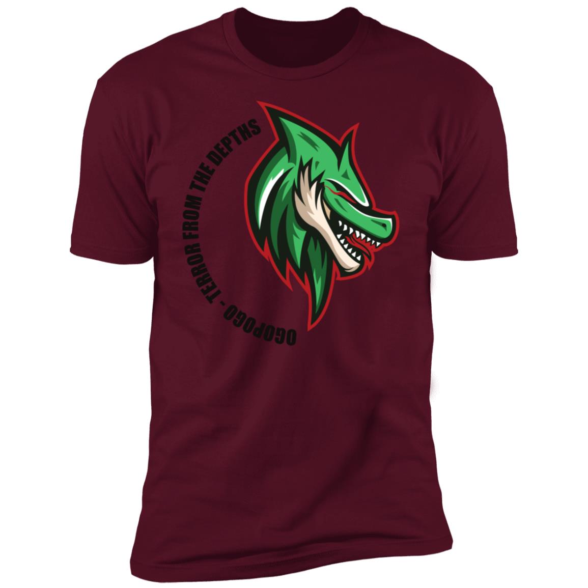 Kelowna BC ogopogo Premium Short Sleeve T-Shirt - Image 5