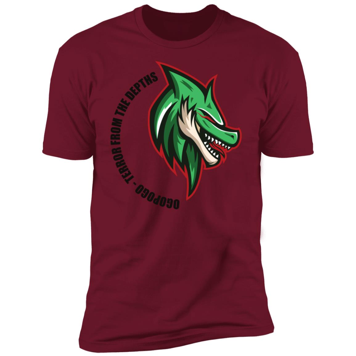 Kelowna BC ogopogo Premium Short Sleeve T-Shirt - Image 7