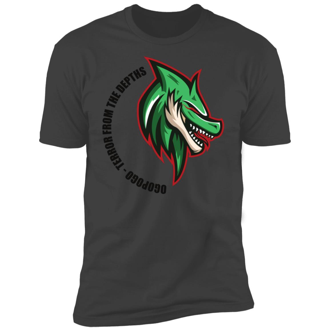 Kelowna BC ogopogo Premium Short Sleeve T-Shirt - Image 8