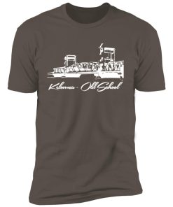 Alternative view of Kelowna BC Floating Bridge white Premium Short Sleeve T-Shirt