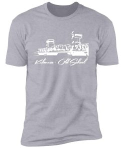Kelowna BC Floating Bridge white Premium Short Sleeve T-Shirt