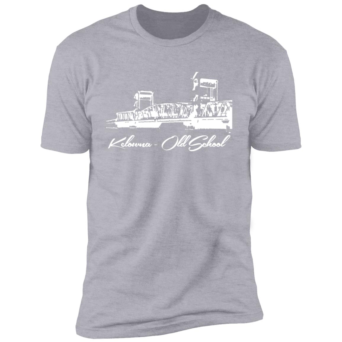 Kelowna BC Floating Bridge white Premium Short Sleeve T-Shirt
