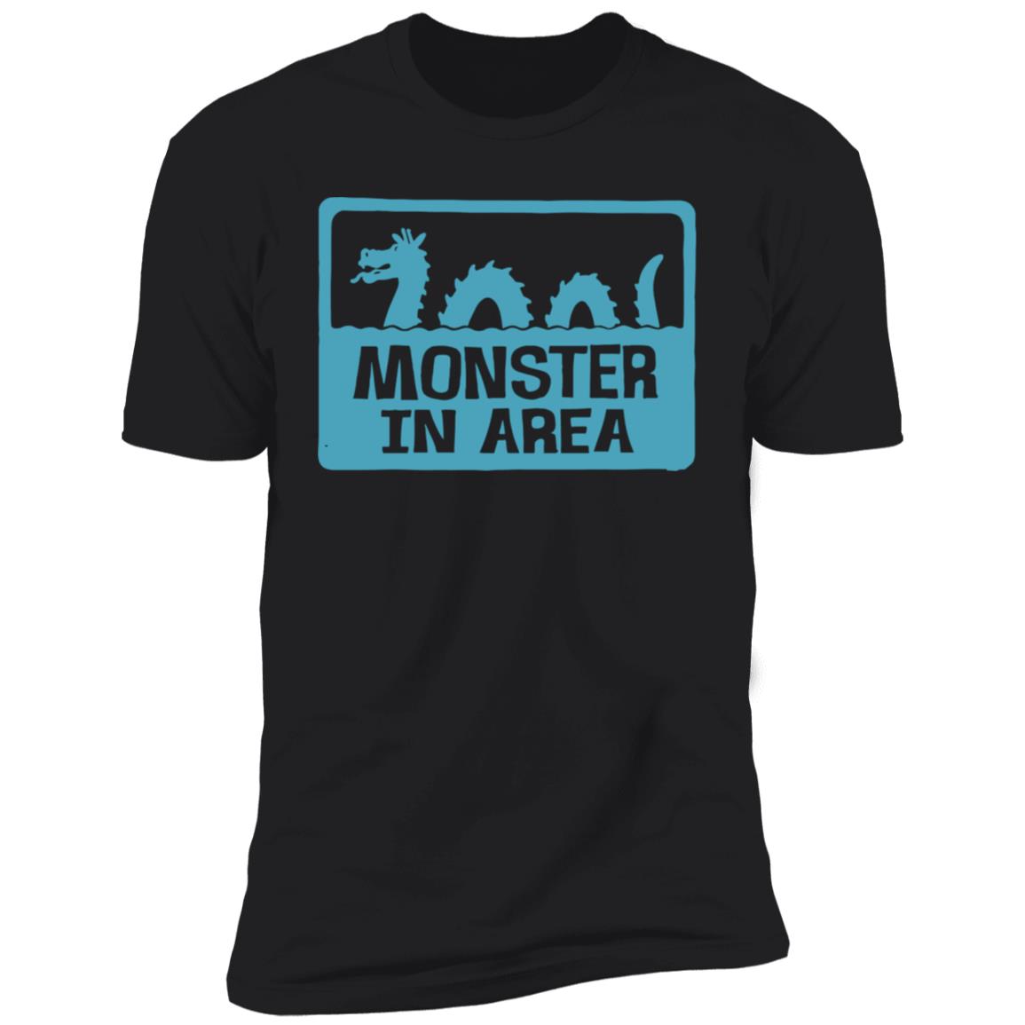 Okanagan Lake Ogopogo Kelowna BC Premium Short Sleeve T-Shirt - Image 4