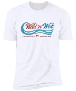 Wild and Wet water slides Kelowna BC Premium Short Sleeve T-Shirt