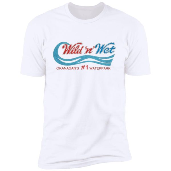 Wild and Wet water slides Kelowna BC Premium Short Sleeve T-Shirt