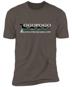 Alternative view of Ogopogo Okanagan Kelowna BC   Premium Short Sleeve T-Shirt