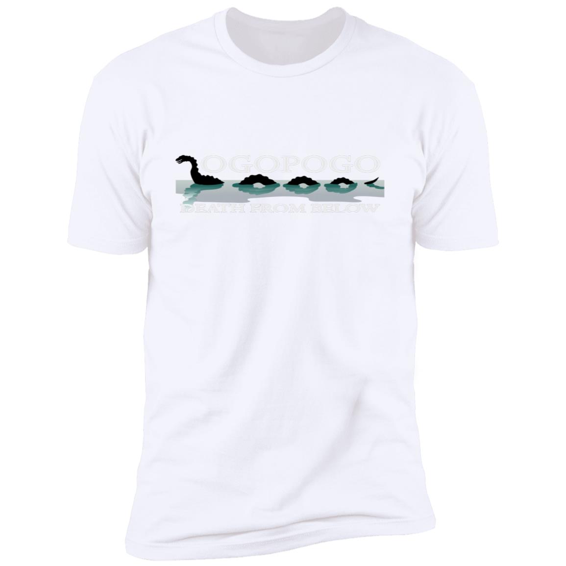 Ogopogo Okanagan Kelowna BC Premium Short Sleeve T-Shirt - Image 3
