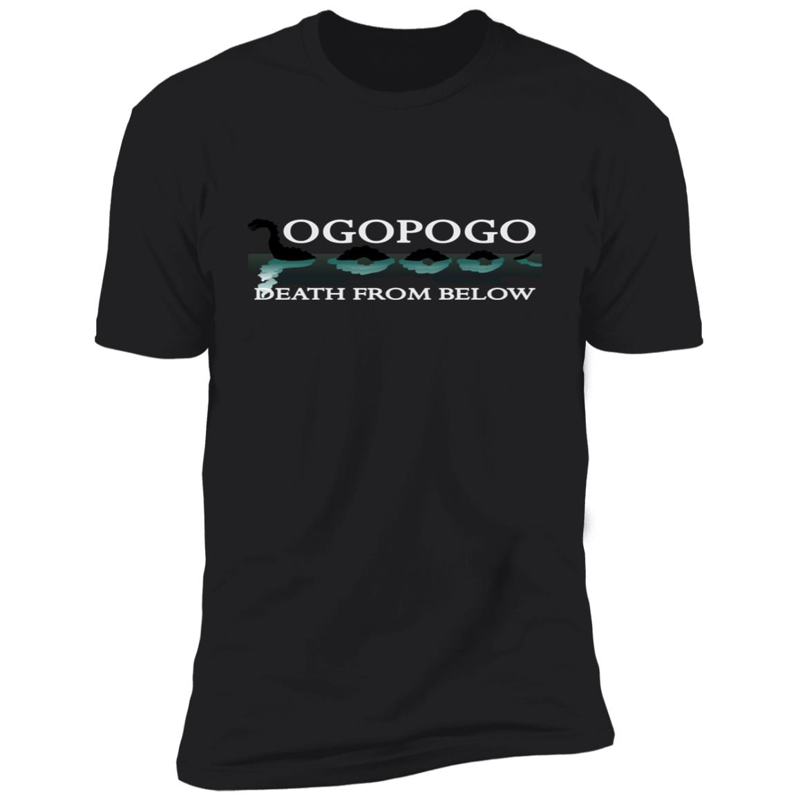 Ogopogo Okanagan Kelowna BC Premium Short Sleeve T-Shirt - Image 4
