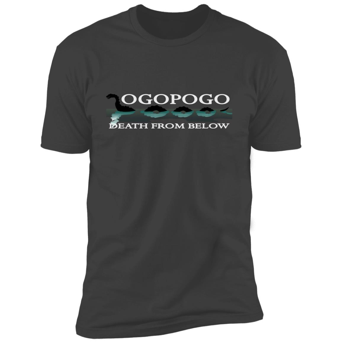 Ogopogo Okanagan Kelowna BC Premium Short Sleeve T-Shirt - Image 8