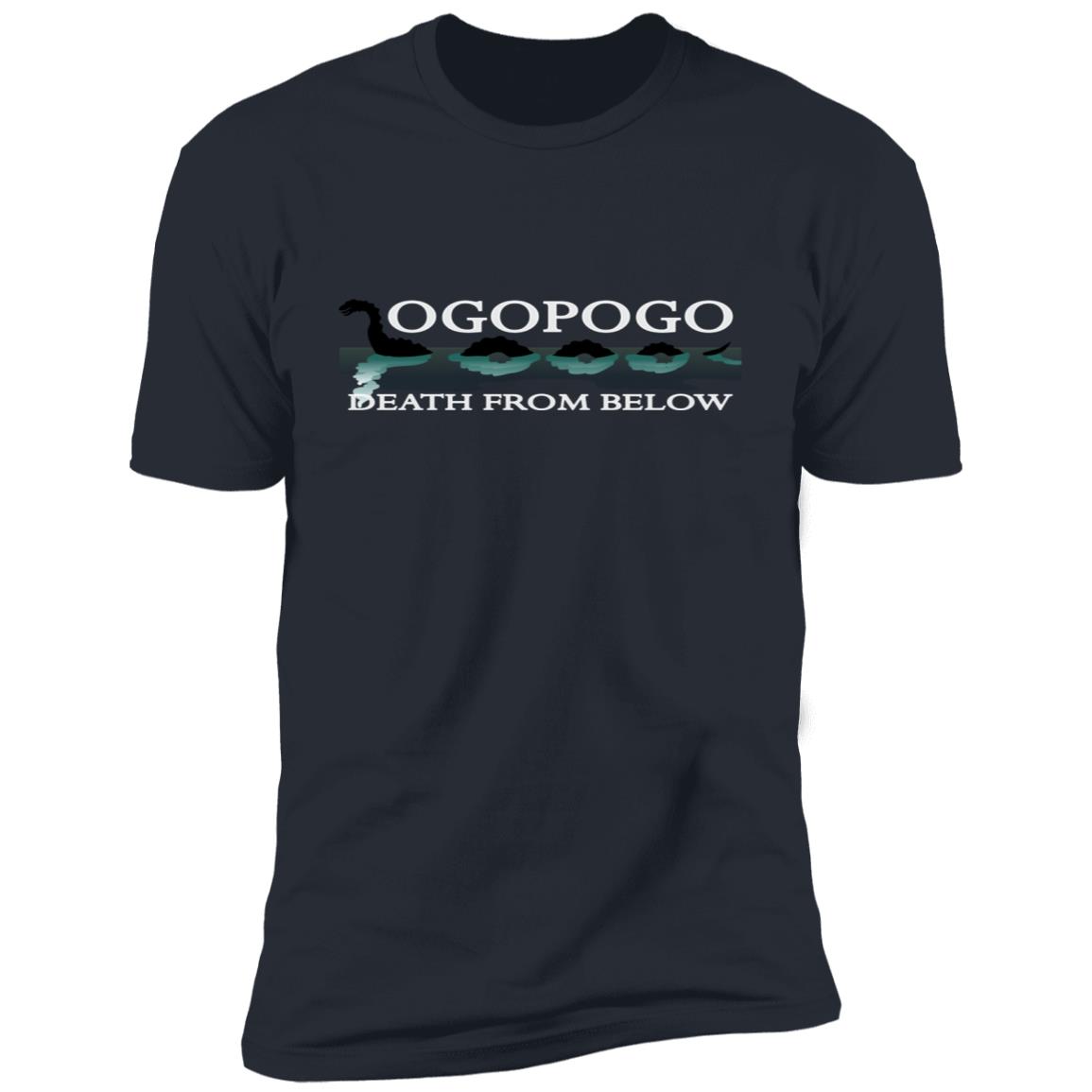 Ogopogo Okanagan Kelowna BC Premium Short Sleeve T-Shirt - Image 9