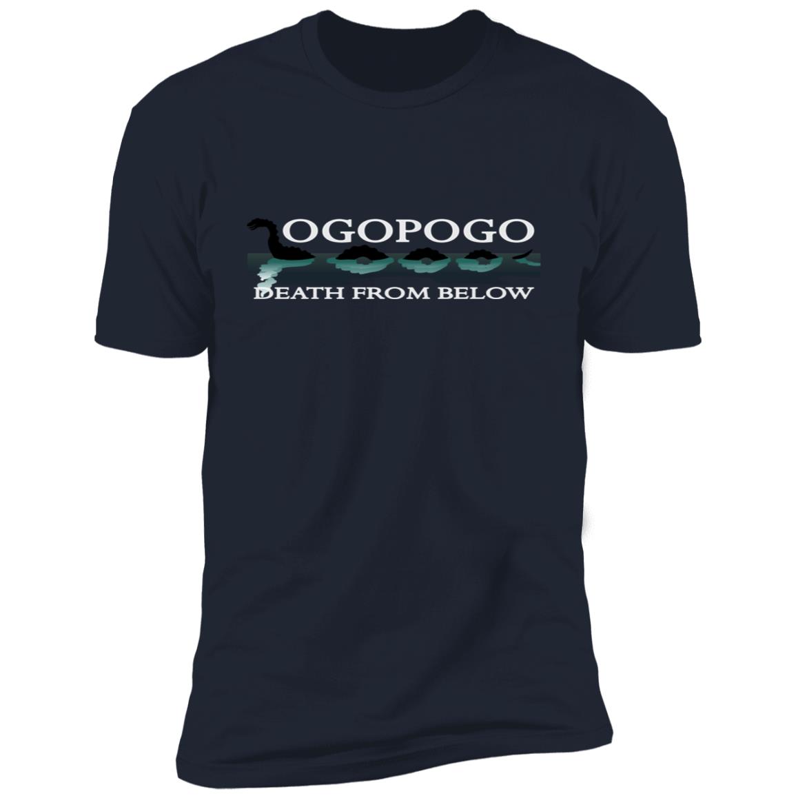 Ogopogo Okanagan Kelowna BC Premium Short Sleeve T-Shirt - Image 11