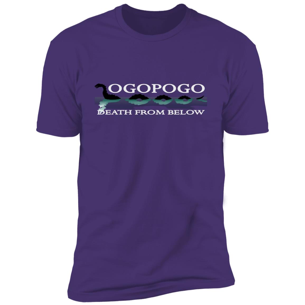 Ogopogo Okanagan Kelowna BC Premium Short Sleeve T-Shirt - Image 13