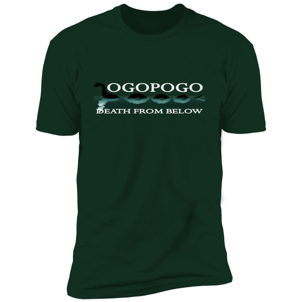Ogopogo Okanagan Kelowna BC Premium Short Sleeve T-Shirt - Image 6