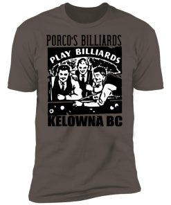 Alternative view of Porcos Kelowna BC Premium Short Sleeve T-Shirt