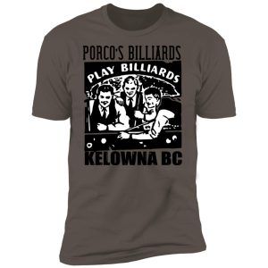 Alternative view of Porcos Kelowna BC Premium Short Sleeve T-Shirt