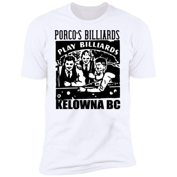 Porcos Kelowna BC Premium Short Sleeve T-Shirt