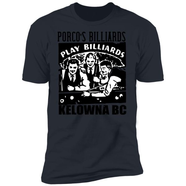 Porcos Kelowna BC Premium Short Sleeve T-Shirt - Image 9