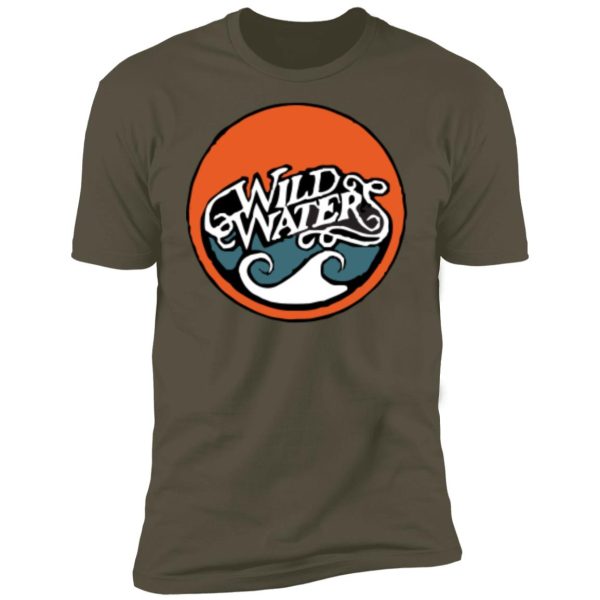 Wild Waters water slides Kelowna BC Premium Short Sleeve T-Shirt - Image 12
