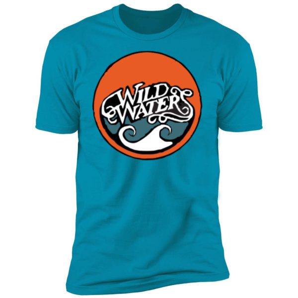 Wild Waters water slides Kelowna BC Premium Short Sleeve T-Shirt - Image 14