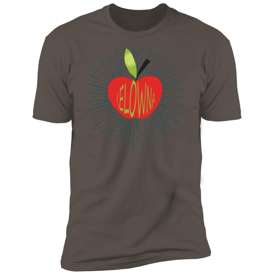 Kelowna BC apple Premium Short Sleeve T-Shirt - Image 2