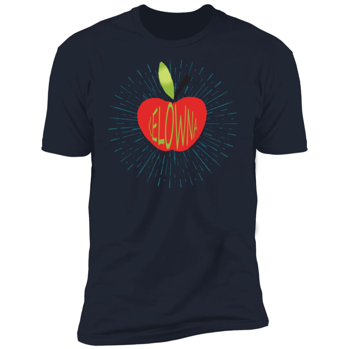 Kelowna BC apple Premium Short Sleeve T-Shirt - Image 11