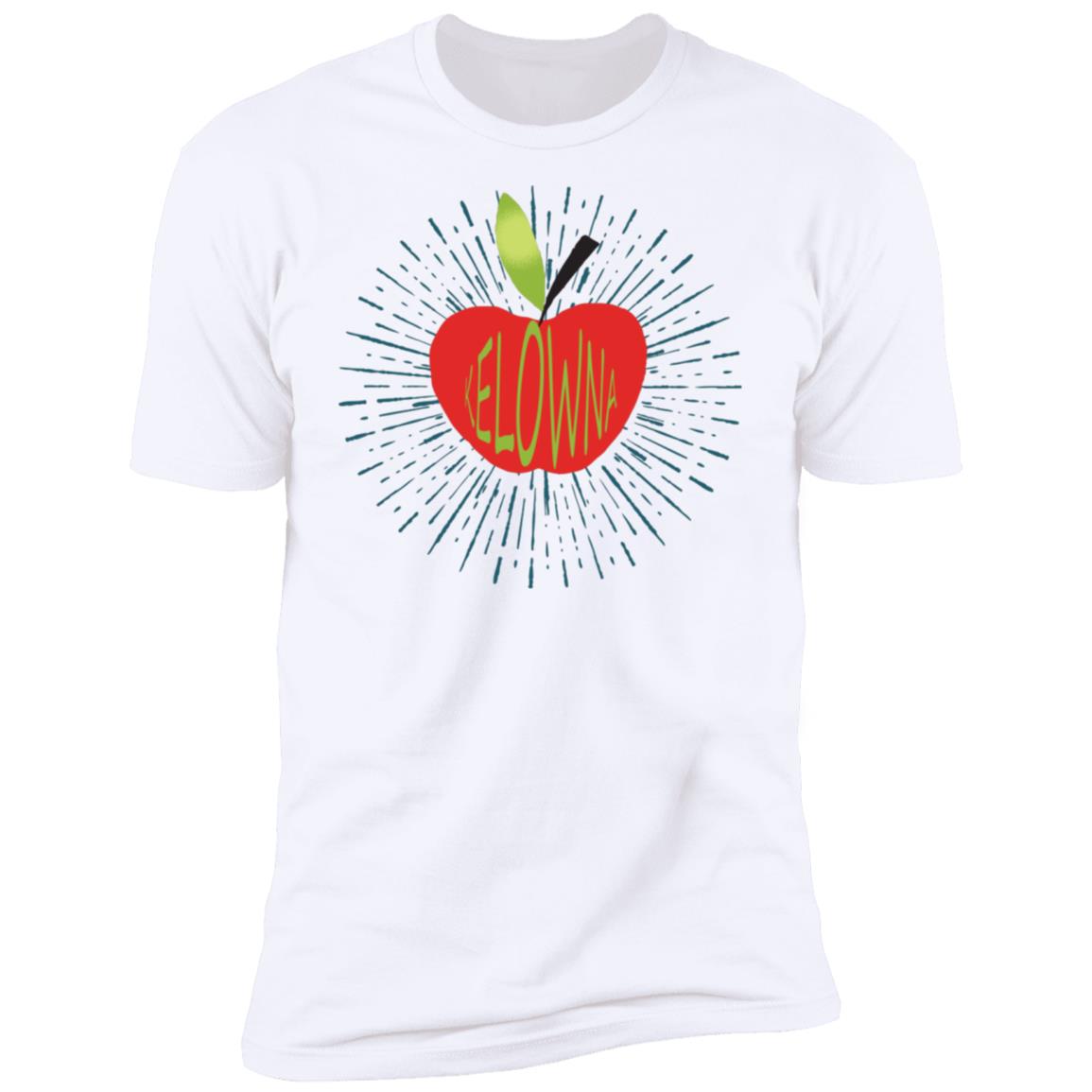 Kelowna BC apple Premium Short Sleeve T-Shirt - Image 3