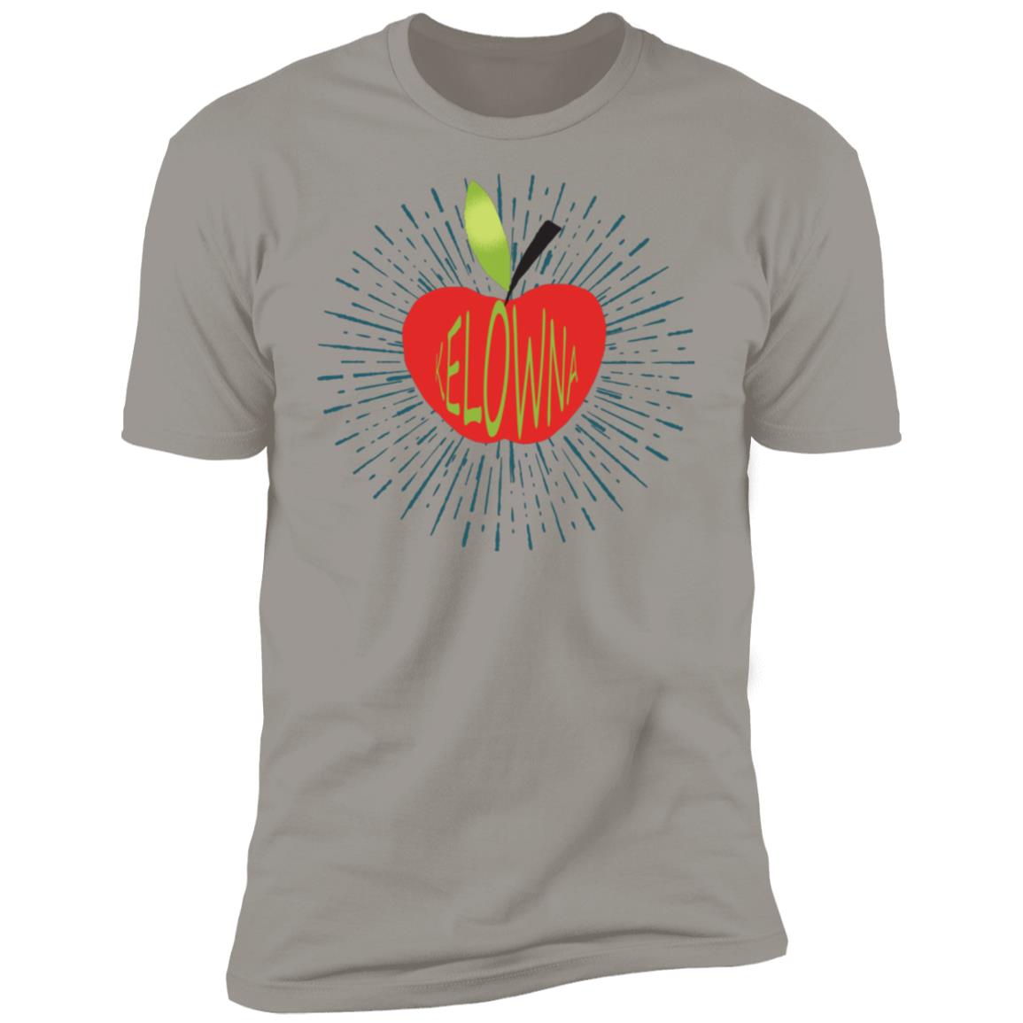 Kelowna BC apple Premium Short Sleeve T-Shirt - Image 10