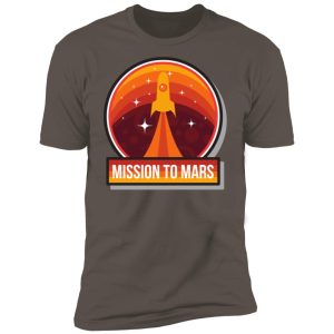 Alternative view of Mission To Mars Patch Premium Short Sleeve T-Shirt
