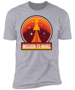 Mission To Mars Patch Premium Short Sleeve T-Shirt