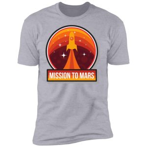 Mission To Mars Patch Premium Short Sleeve T-Shirt