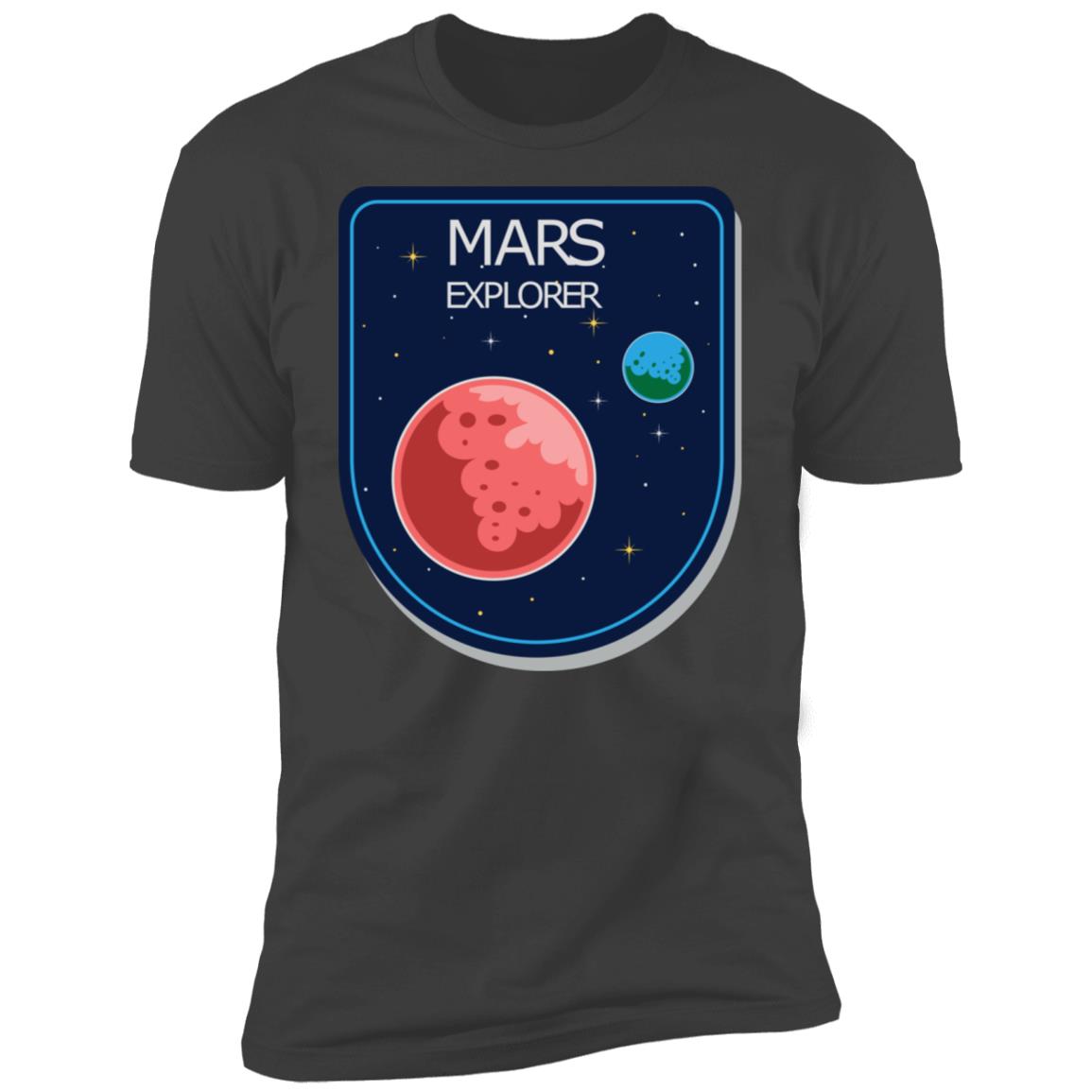 Mission To Mars Patch3 Premium Short Sleeve T-Shirt - Image 8