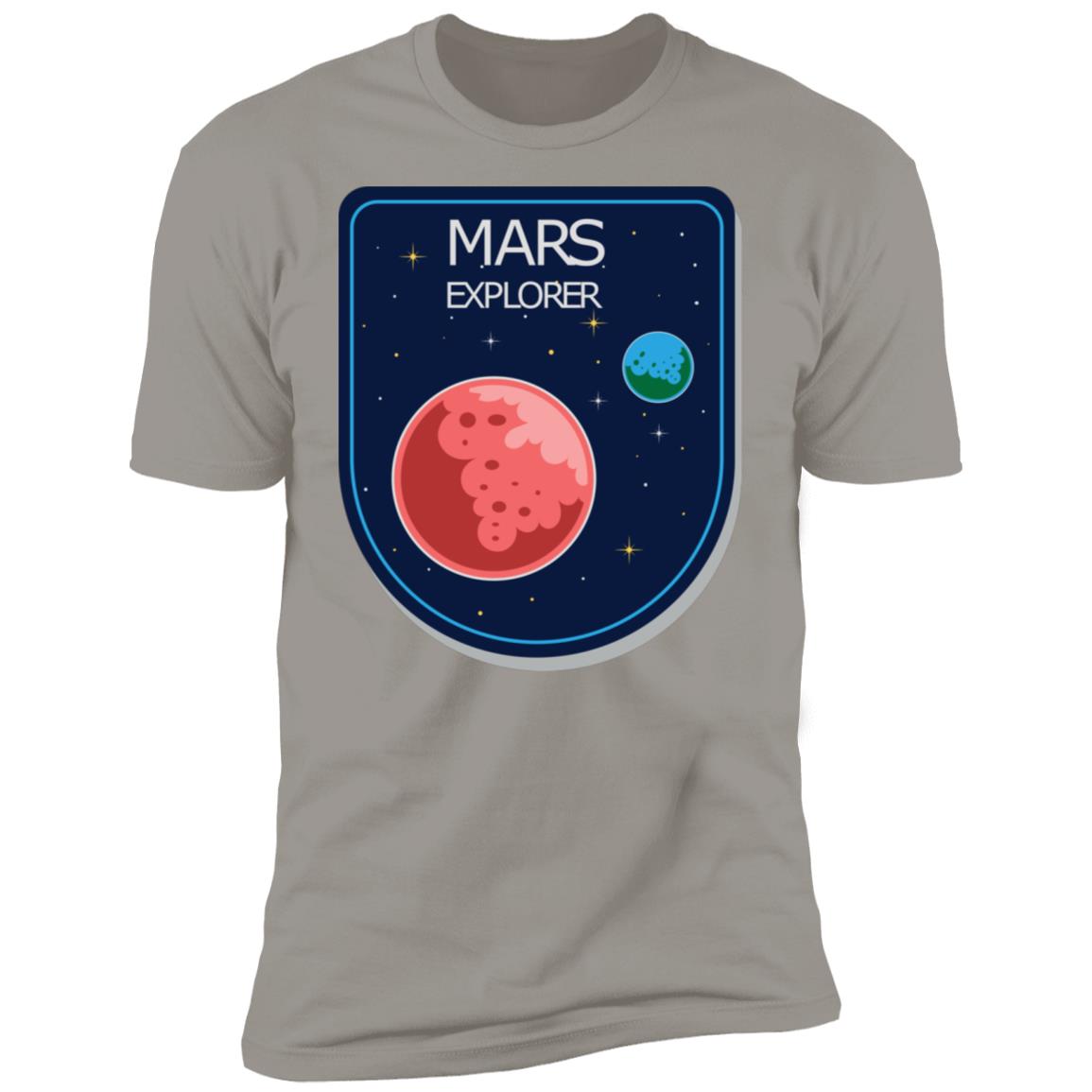 Mission To Mars Patch3 Premium Short Sleeve T-Shirt - Image 10