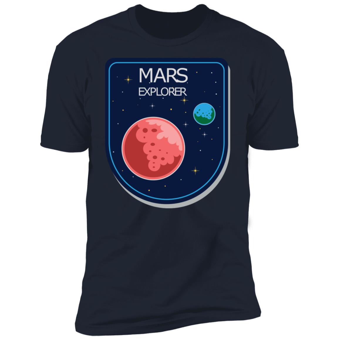 Mission To Mars Patch3 Premium Short Sleeve T-Shirt - Image 11