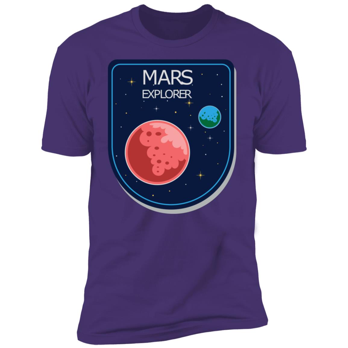 Mission To Mars Patch3 Premium Short Sleeve T-Shirt - Image 13