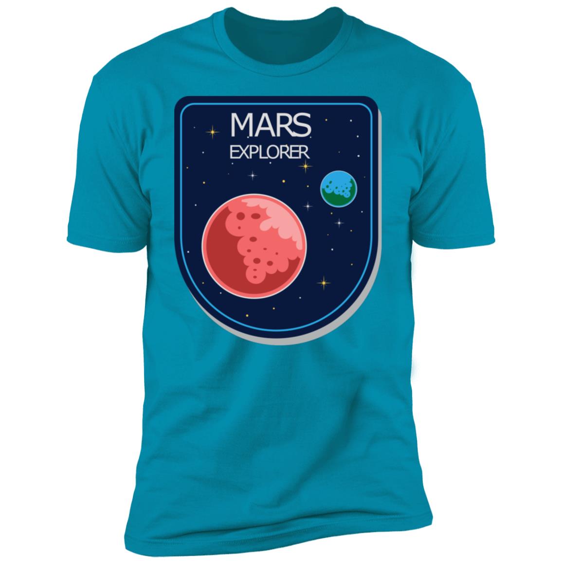 Mission To Mars Patch3 Premium Short Sleeve T-Shirt - Image 14