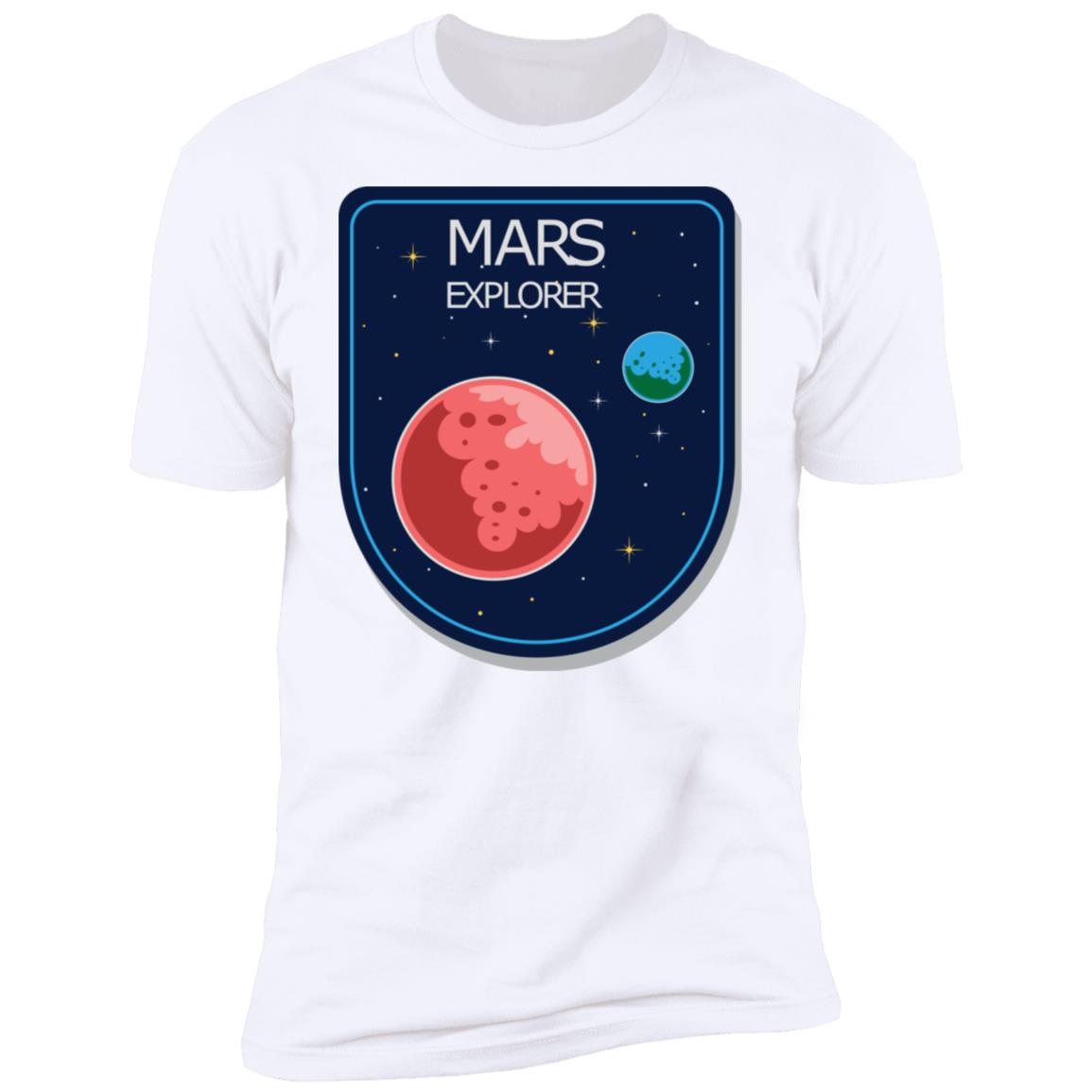 Mission To Mars Patch3 Premium Short Sleeve T-Shirt - Image 3