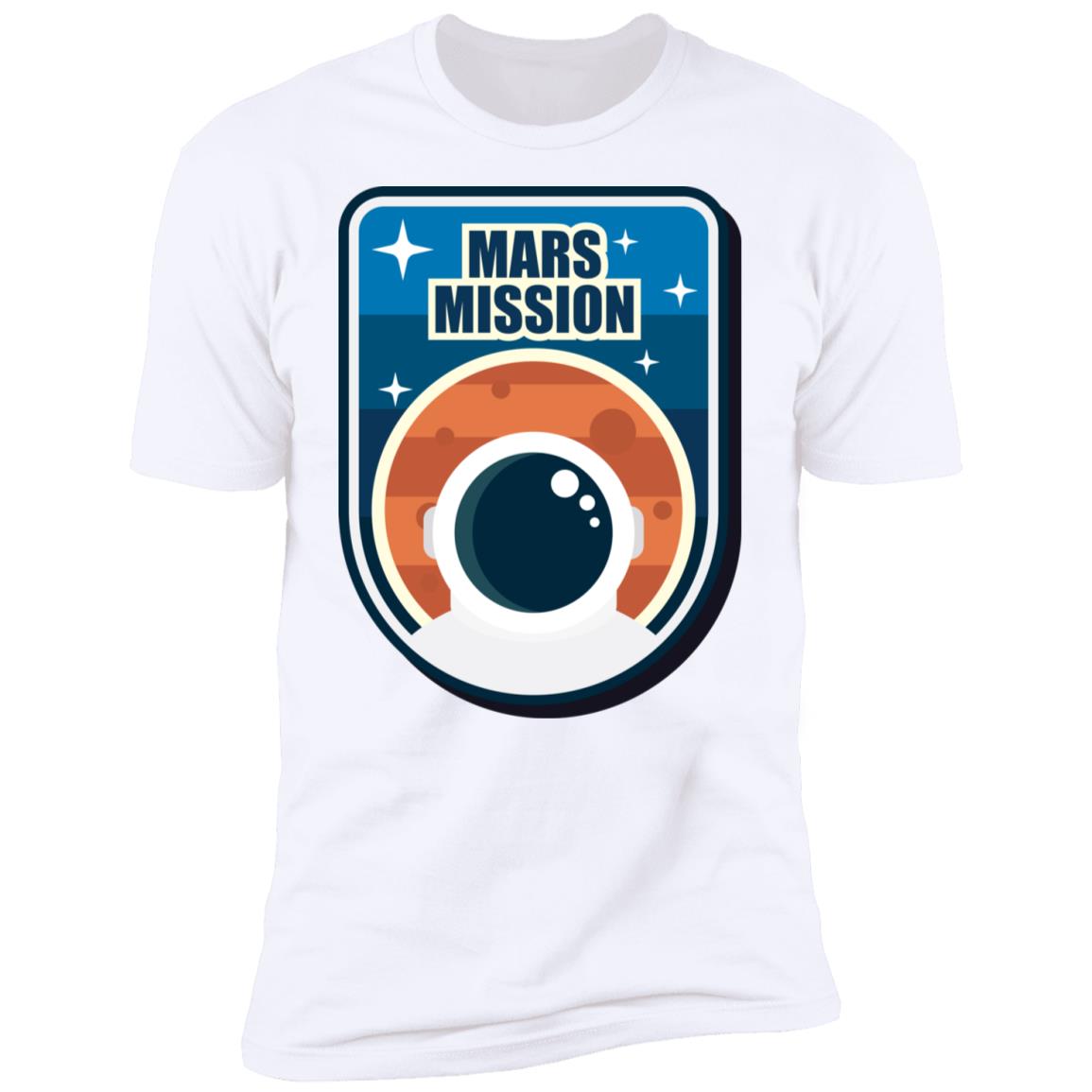 Mission To Mars Patch4 Premium Short Sleeve T-Shirt - Image 3