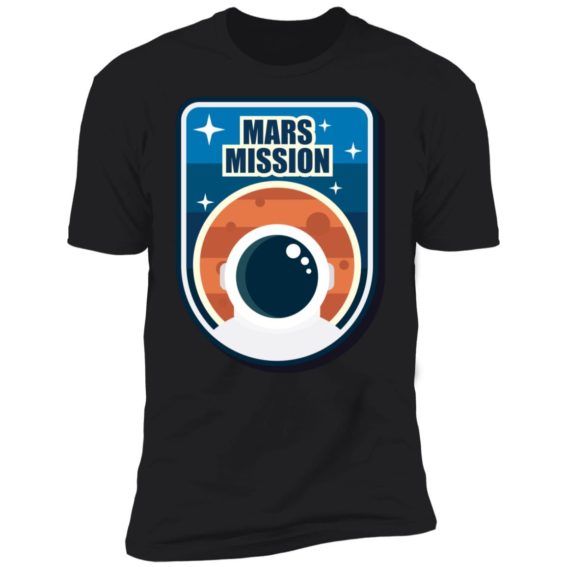 Mission To Mars Patch4 Premium Short Sleeve T-Shirt - Image 4